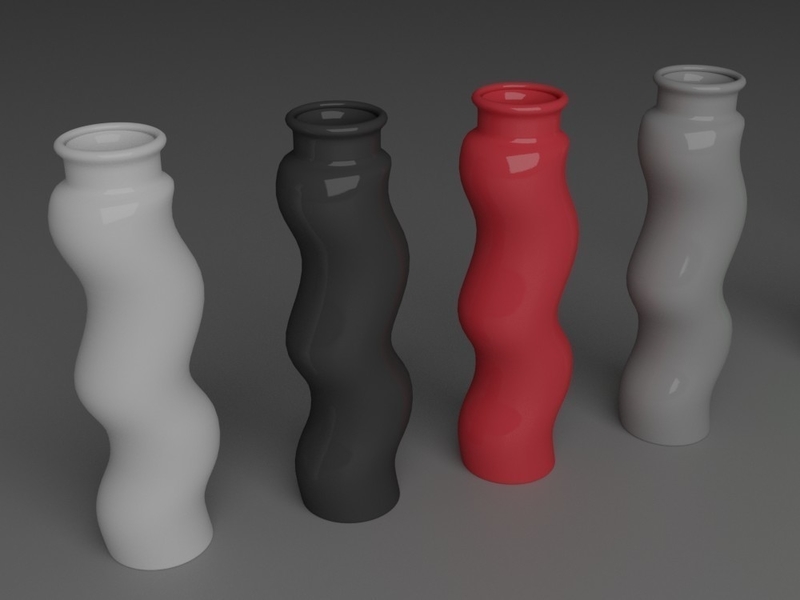 Flower Vase 3D print decoration House decorative 3D print model