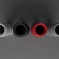 Flower Vase 3D print decoration House decorative 3D print model - Thumbnail 3