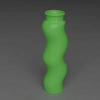 Flower Vase 3D print decoration House decorative 3D print model - Thumbnail 10