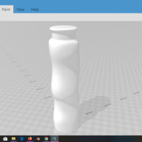 Flower Vase 3D print decoration House decorative 3D print model - Thumbnail 13