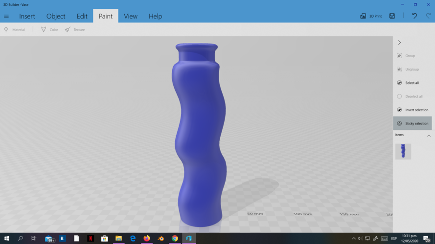 Flower Vase 3D print decoration House decorative 3D print model 3D Print 314004