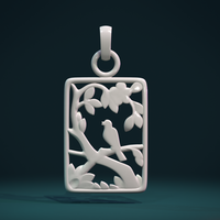 Bird Pendant - Thumbnail 6