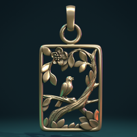 Bird Pendant - Thumbnail 7
