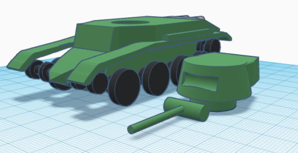 Bt-7 toy tank or model tank 3D Print 314080