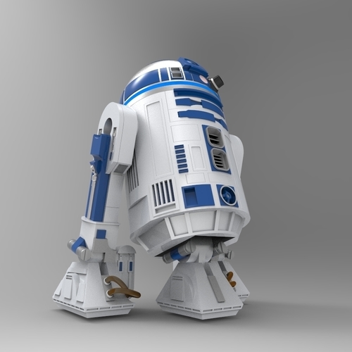 R2-D2 3D Print 314159