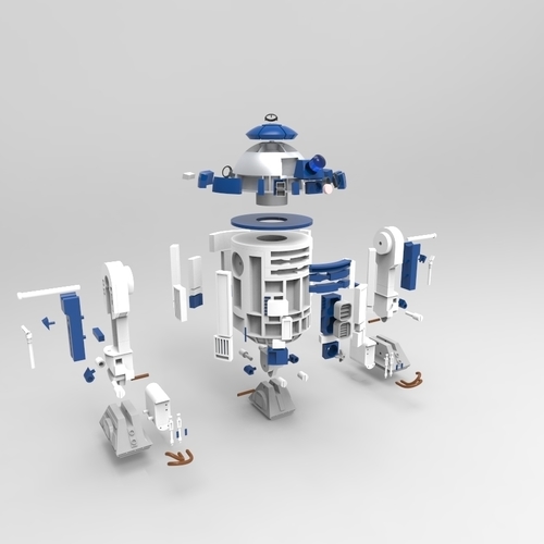 R2-D2 3D Print 314161