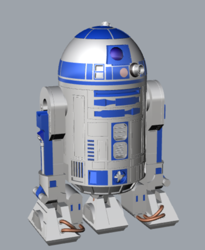 R2-D2 3D Print 314163