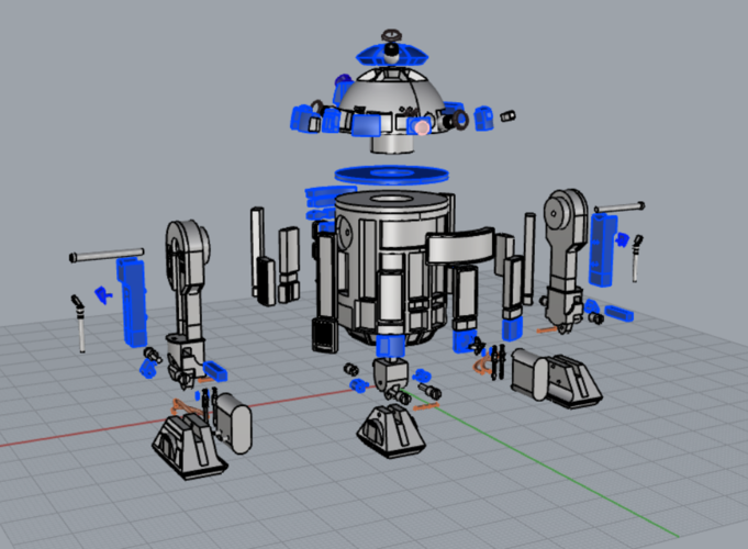 R2-D2 3D Print 314166