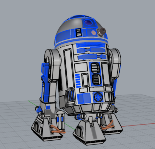 R2-D2 3D Print 314173