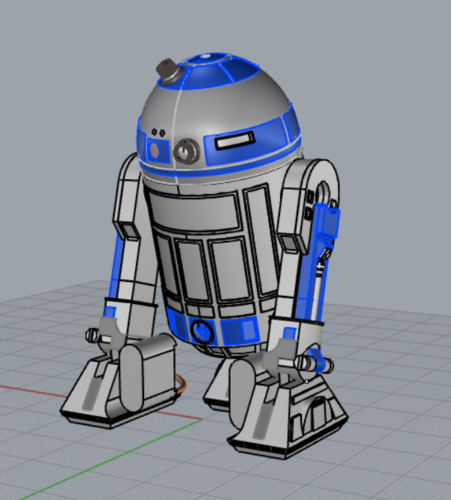 R2-D2 3D Print 314174
