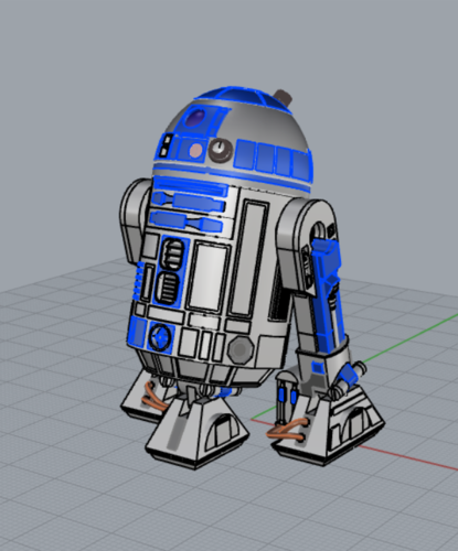 R2-D2 3D Print 314178