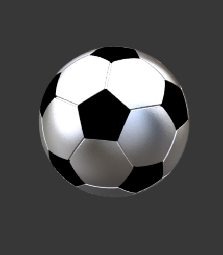 pallone da calcio 3D Print 314182