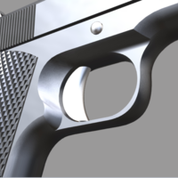 Small pistola colt 3D Printing 314196