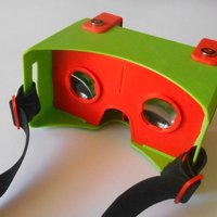 Small Printed Google Cardboard 3D Printing 31424