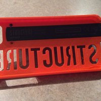 Structure 3D Scanner iPhone 5 case/bracket - Thumbnail 3