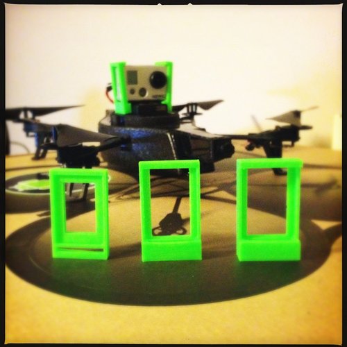GoPro Mount for AR Drone 3D Print 31448