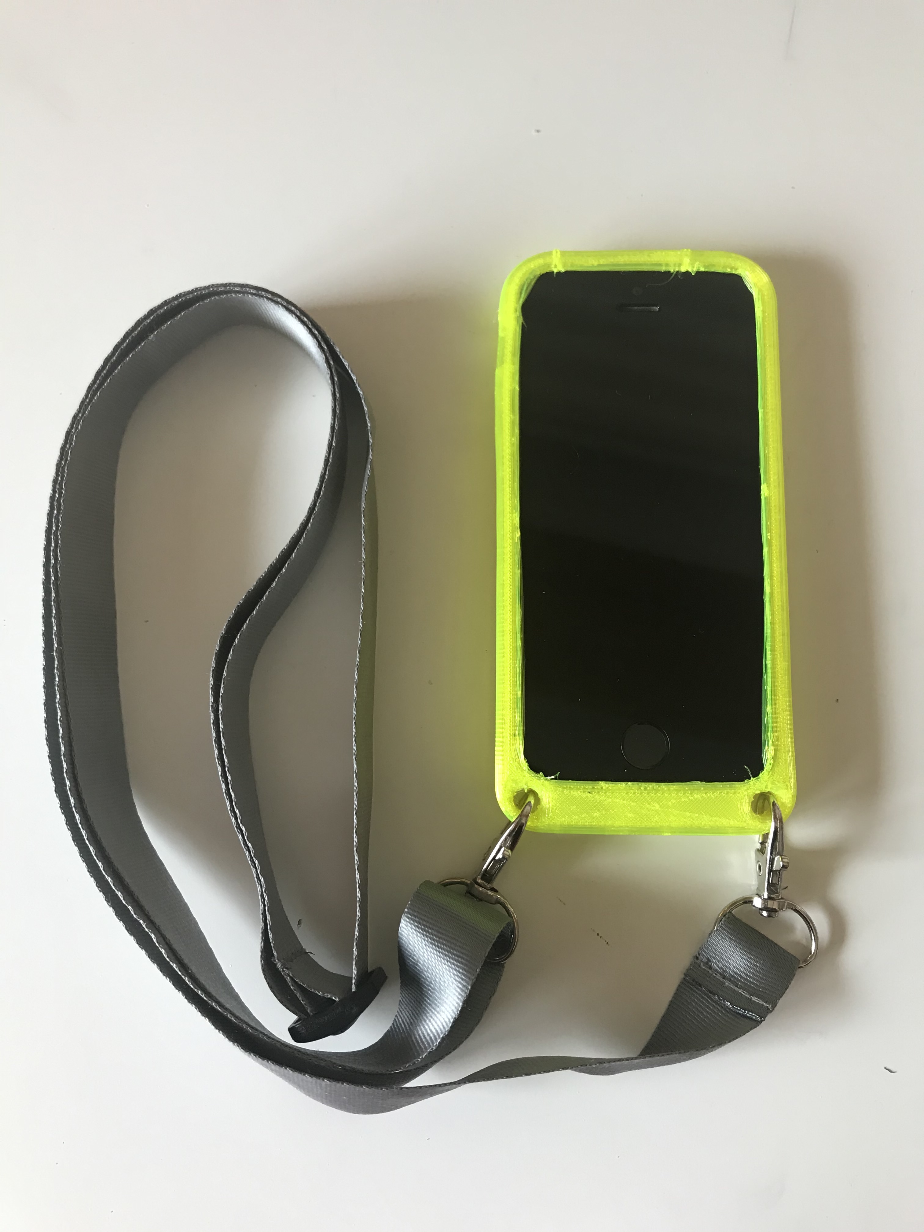 iPhone SE (2018) Case with Lanyard Compatibility 3D Print 314490