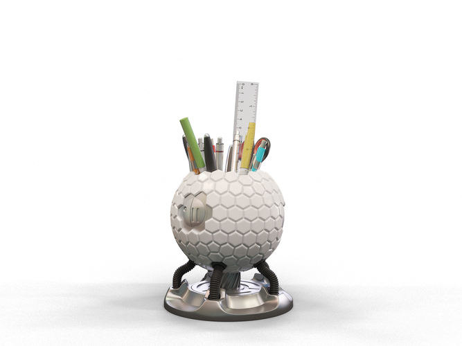 Sci-fi pot  3D Print 314515