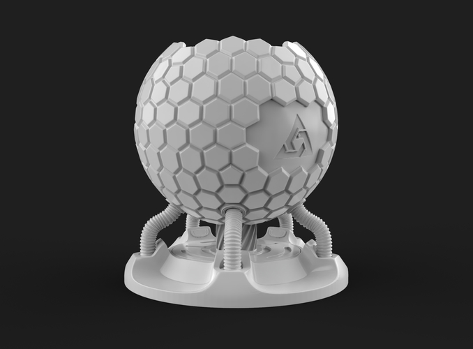 Sci-fi pot  3D Print 314523
