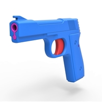 Five-shot toy pistol for rubber bands - Thumbnail 3