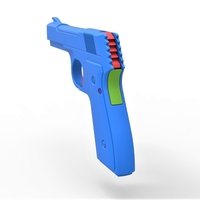 Five-shot toy pistol for rubber bands - Thumbnail 9