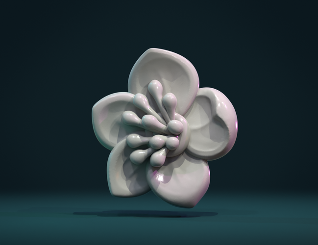 Apple flower 3D Print 314563