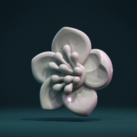 Small Apple flower 3D Printing 314563