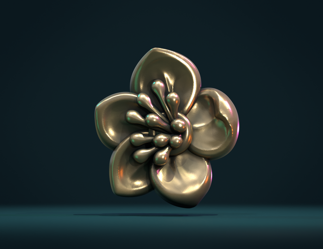 Apple flower 3D Print 314568