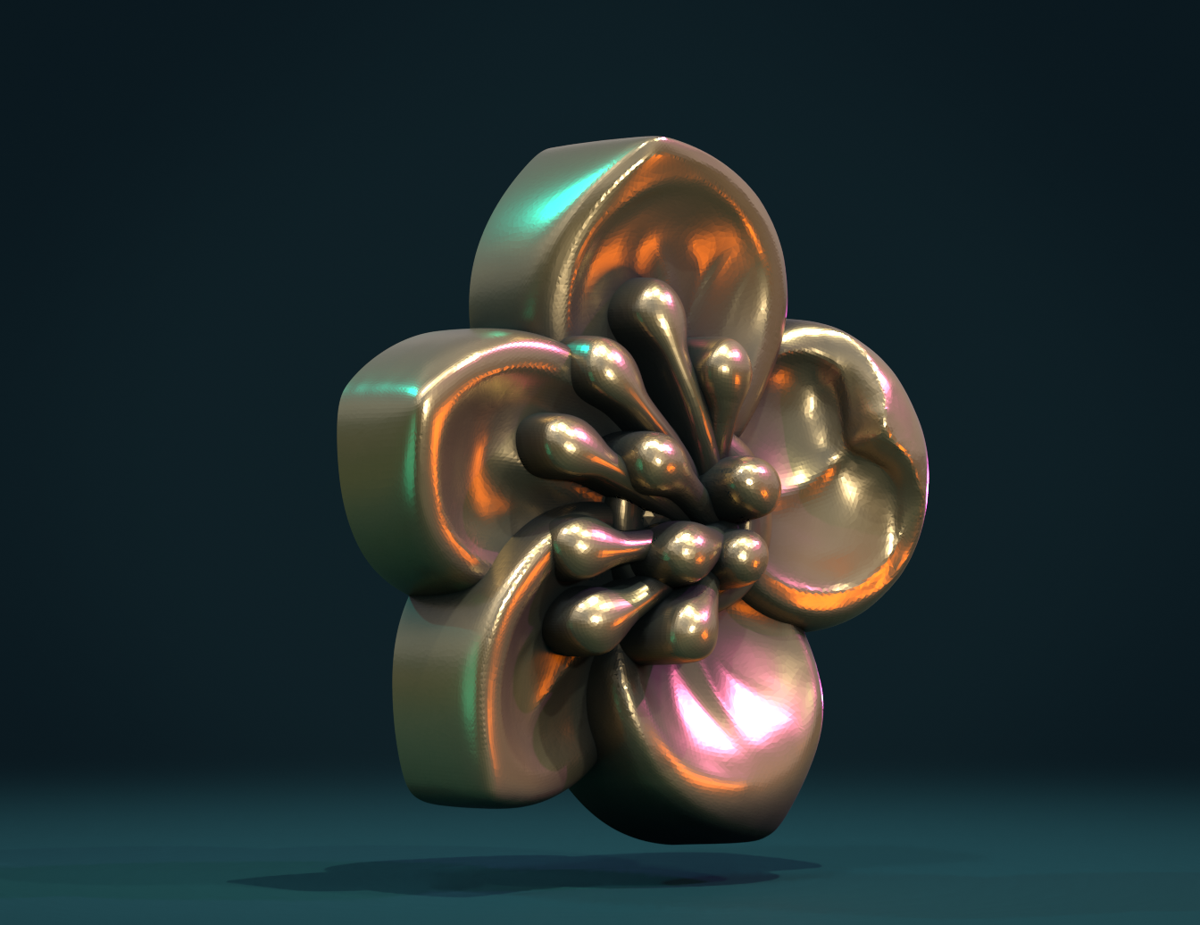 Apple flower 3D Print 314570