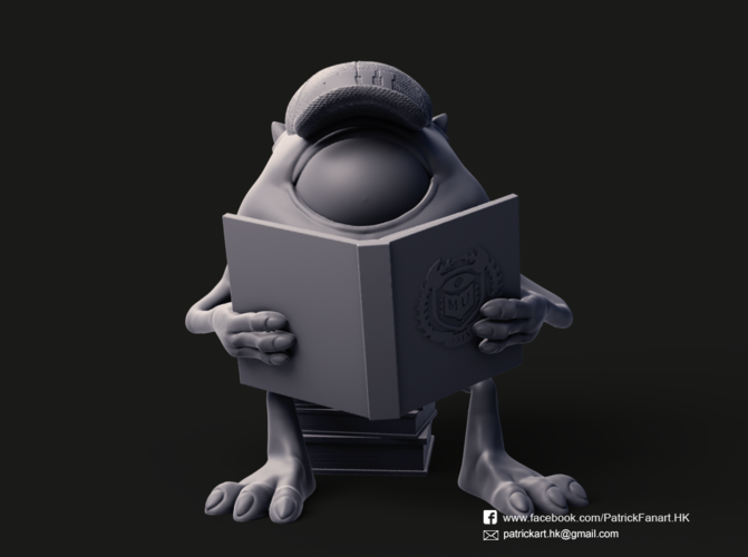 Mike Wazowski(Monsters University) 3D Print 314597