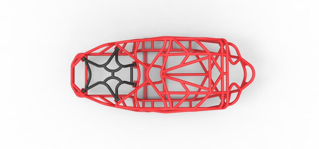 Frame of bouncer buggy Scale 1 to 10 3D Print 314637