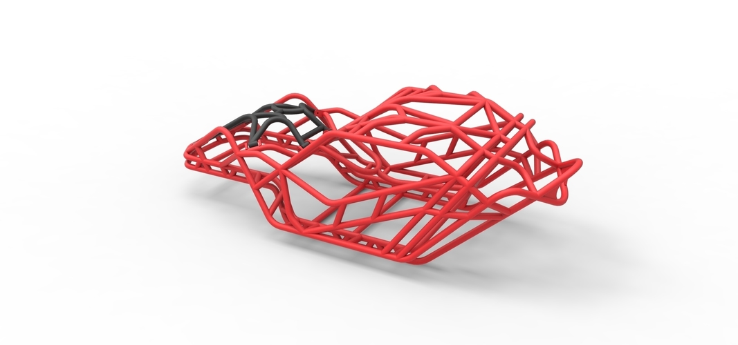 Frame of bouncer buggy Scale 1 to 10 3D Print 314638