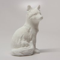 Small Sitting Fox 3D Printing 31471