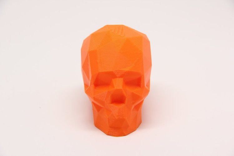 Low Poly Skull (1) 3D Print 31494