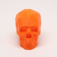 Small Low Poly Skull (1) 3D Printing 31494