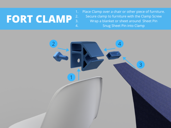 Fort Clamp 3D Print 315097