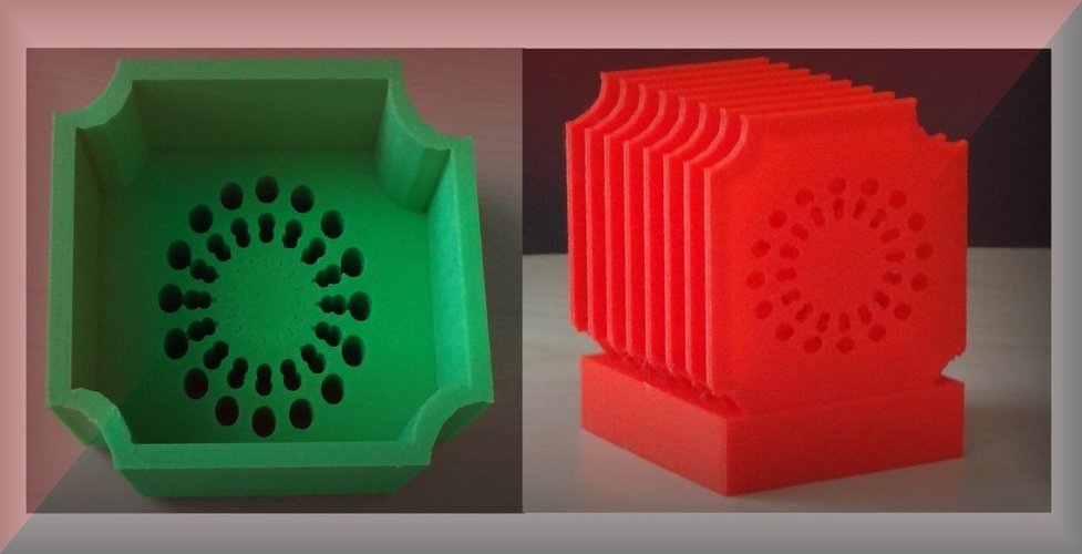 Coaster box and Coaster/Plate rack (1) 3D Print 31526