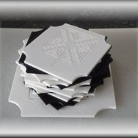 Coasters, breakfast-, lunch-, dinner-, fruit-plates, saucers - Thumbnail 6