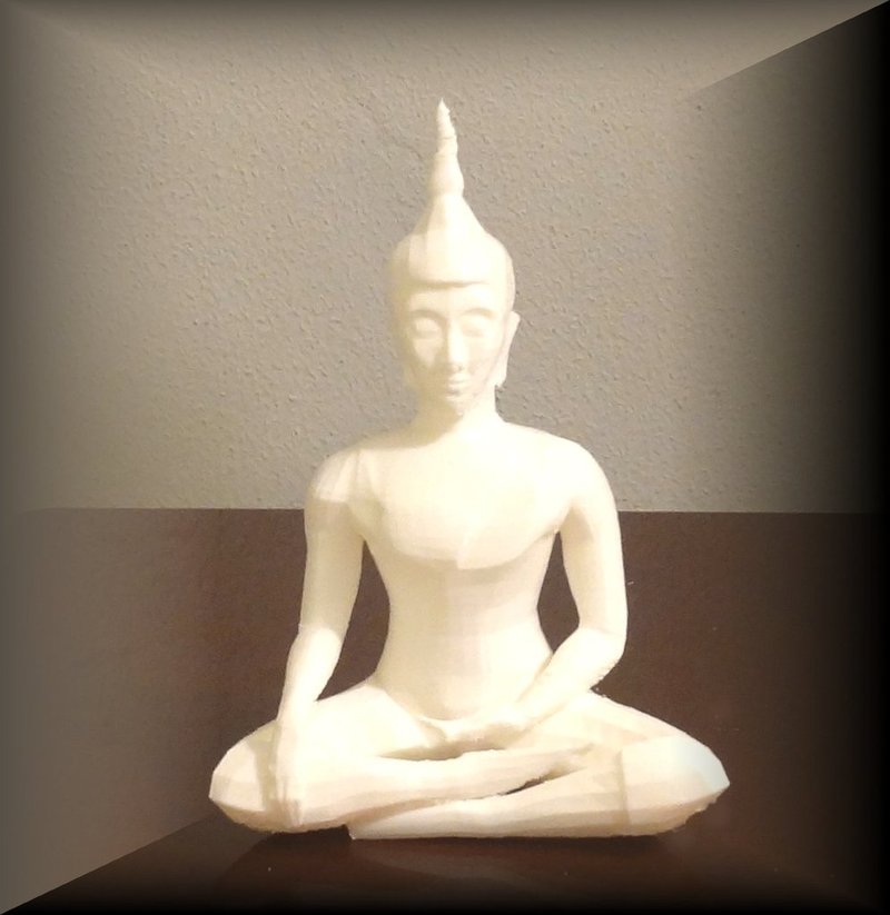 White buddha
