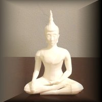 White buddha - Thumbnail 1