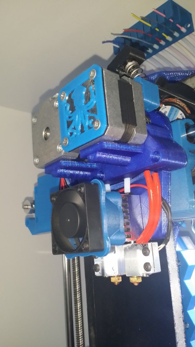 Direct Drive Chimera/Cyclops Extruder for Prusa i3 - Flexible fi