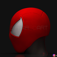 Scarlet Spider mask -Spider man Helmet - Marvel comics  - Thumbnail 4