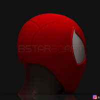 Scarlet Spider mask -Spider man Helmet - Marvel comics  - Thumbnail 5