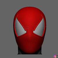 Scarlet Spider mask -Spider man Helmet - Marvel comics  - Thumbnail 6