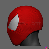 Scarlet Spider mask -Spider man Helmet - Marvel comics  - Thumbnail 8