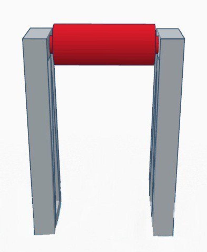 Simple Spool Holder #Makerbot Filament Challenge