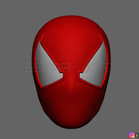 Scarlet Spider mask -Spider man Helmet - Marvel comics  - Thumbnail 12
