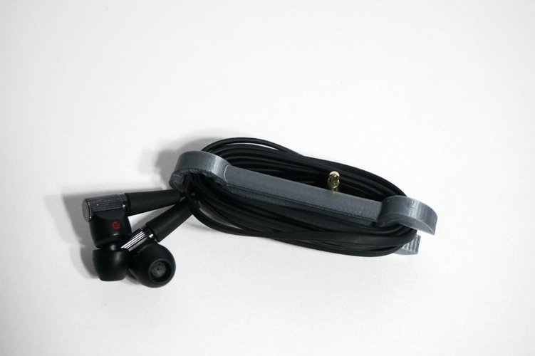 Wrench shaped earphone holder 3D Print 31566
