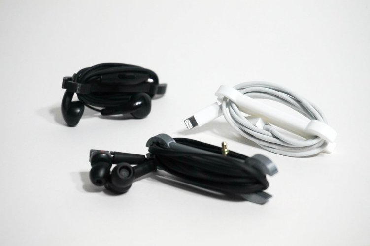 Wrench shaped earphone holder 3D Print 31567