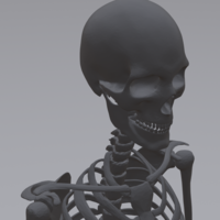Small Human Skeleton 3D Printing 315783